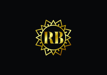 R B, RB Initial Letter Logo design vector template, Graphic Alphabet Symbol for Corporate Business Identity