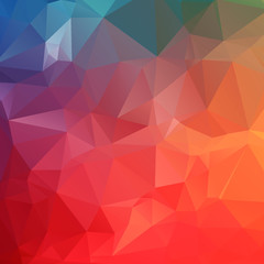 Fototapeta premium Abstract Color Polygon Background Design, Abstract Geometric Origami Style With Gradient