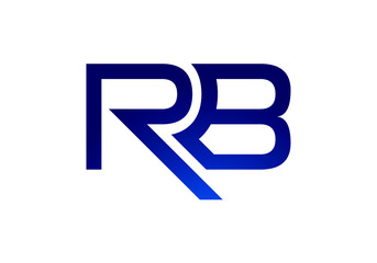 R B, RB Initial Letter Logo design vector template, Graphic Alphabet Symbol for Corporate Business Identity