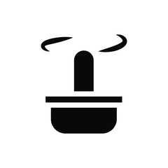 Pestle and mortar icon, template vector design emblem isolated , pharmacy logo illustration , outline solid background white