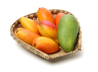 Mango on a white background
