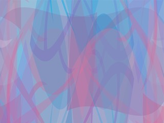 Beautiful of Colorful Art Blue, Pink and Purple Leaf, Abstract Modern Shape. Image for Background or Wallpaper