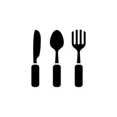 Vector illustration, fork icon design