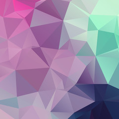 Abstract Color Polygon Background Design, Abstract Geometric Origami Style With Gradient