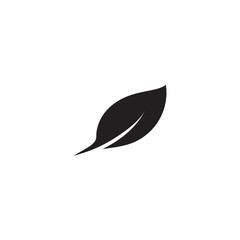 leaf icon logo vector