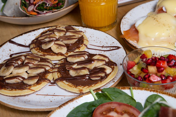Traditional crepes
