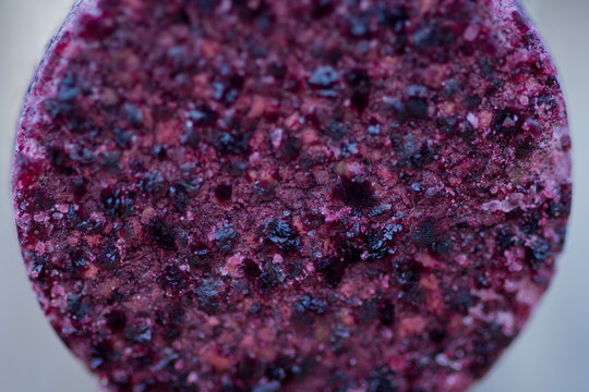 Bitartrato de potasio, sedimento en corcho de una botella de vino