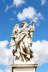 Angel Carrying the Lance by Domenico Guidi at Castel Sant'Angelo, Rome, Italy