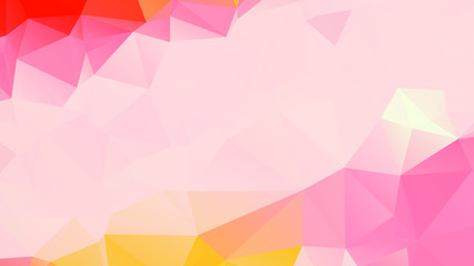 Abstract Color Polygon Background Design, Abstract Geometric Origami Style With Gradient