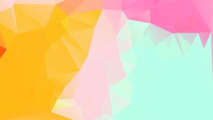 Abstract Color Polygon Background Design, Abstract Geometric Origami Style With Gradient