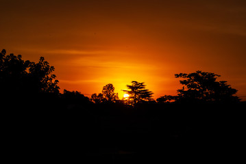 atardecer