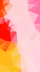 Abstract Color Polygon Background Design, Abstract Geometric Origami Style With Gradient