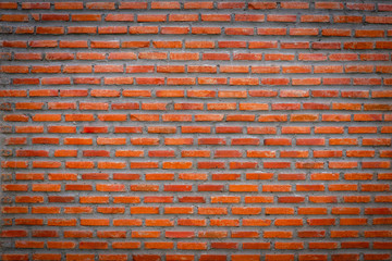 Cement wall red edges textured background. background of natural cement or stone old texture as a retro pattern wall. 