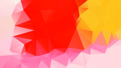 Abstract Color Polygon Background Design, Abstract Geometric Origami Style With Gradient