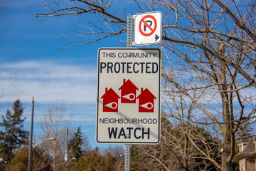 Neighbourhood watch sign