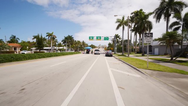 Police Checkpoint To Hollywood Beach Florida Government Shut Down Slow Down Coronavirus Covid 19