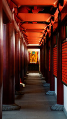 corridor in temple