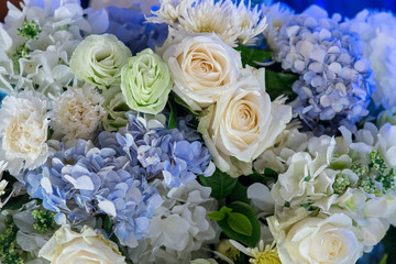 Bunch of decoration flowe