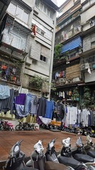 Obraz premium buildings in hanoi the capitol of vietnam