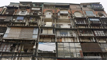 buildings in hanoi the capitol of vietnam