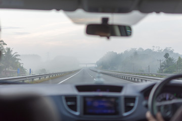 Driving in highway