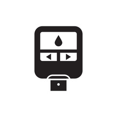 glucose test icon , glucometer icon