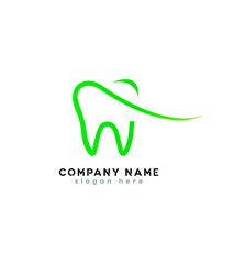 Creative professional dental logo template, Vector logo for business and company identity 