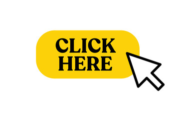 Click here button with clicking arrow icon