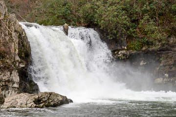 Abrams Falls Smoky Mountains Tennessee