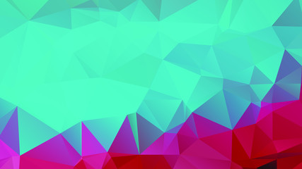 Abstract Color Polygon Background Design, Abstract Geometric Origami Style With Gradient