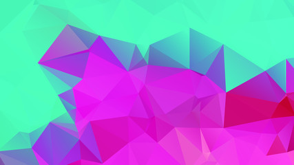 Abstract Color Polygon Background Design, Abstract Geometric Origami Style With Gradient