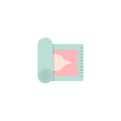 flat icon icons rug with the concept of Ramadan on a white background