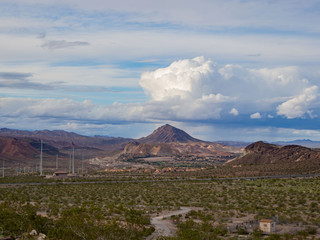 Beautiful nature landscape around River Mountain Trail