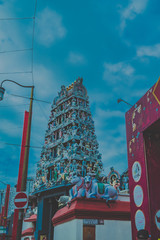 Chinatown, Singapore, Street Temple