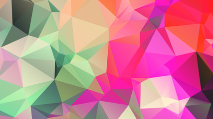 Abstract Color Polygon Background Design, Abstract Geometric Origami Style With Gradient