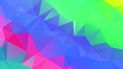Abstract Color Polygon Background Design, Abstract Geometric Origami Style With Gradient