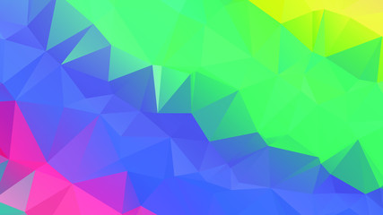 Abstract Color Polygon Background Design, Abstract Geometric Origami Style With Gradient
