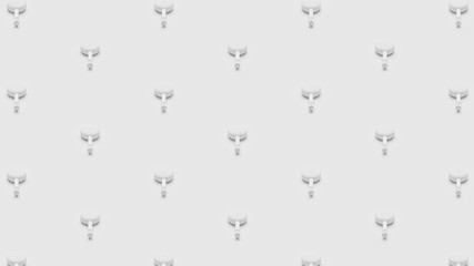 Isometric 3D rendering Air blower camera with brush pattern grayscale monochrome, Beginner photography concept poster and social banner horizontal design illustration isolated on grey background