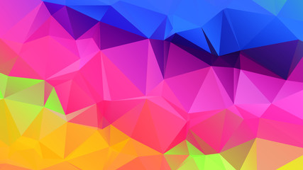 Obraz premium Abstract Color Polygon Background Design, Abstract Geometric Origami Style With Gradient