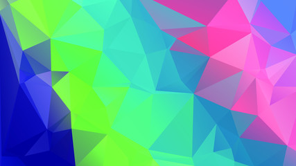 Abstract Color Polygon Background Design, Abstract Geometric Origami Style With Gradient