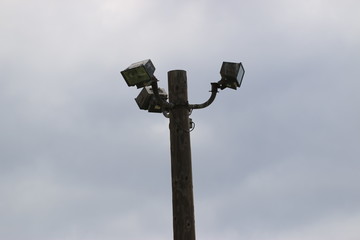 flood light pole_3555