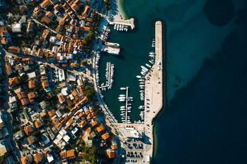 Chorwacja port Baska Voda 