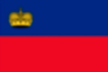 Blurred background with flag liechtenstein