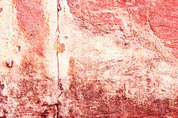 Texture of a concrete wall with cracks and scratches which can be used as a background