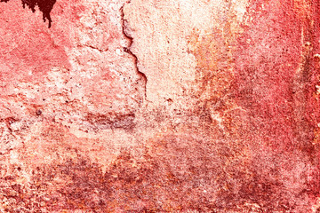 Texture of a concrete wall with cracks and scratches which can be used as a background