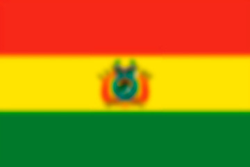 Blurred background with flag Bolivia