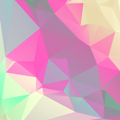 Abstract Color Polygon Background Design, Abstract Geometric Origami Style With Gradient