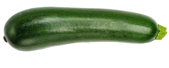 Zucchini on a white background isolate