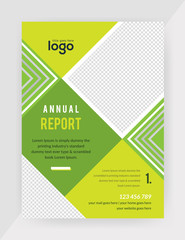 Annual Report Concept Flyer Template