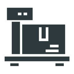  cargo weight black on white background